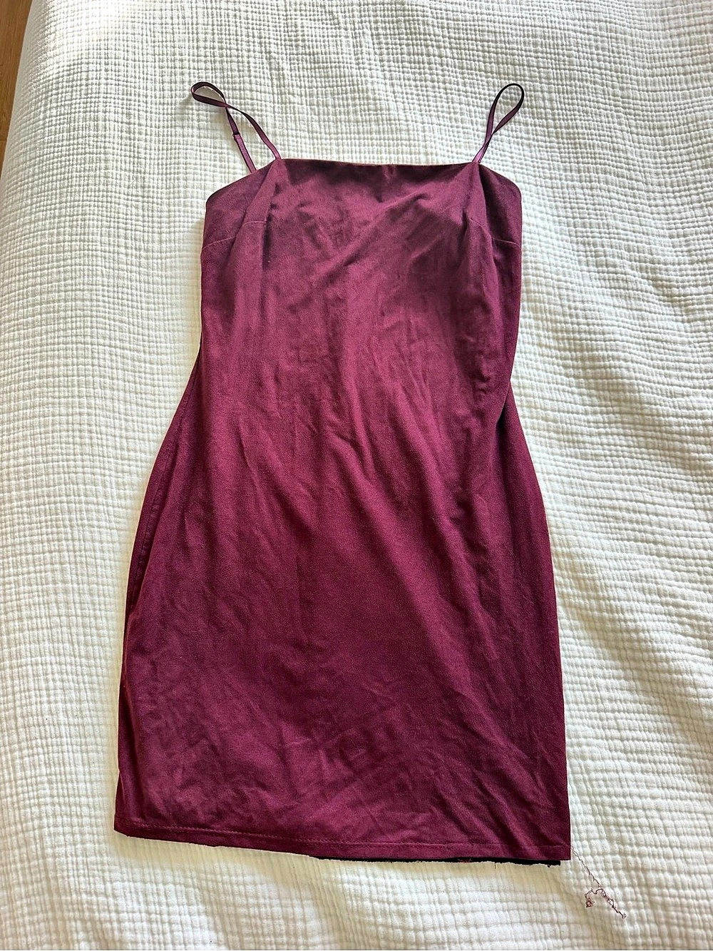eas Mini Slip Dress in Purple
